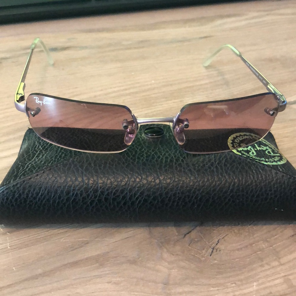 Ray-Ban Rimless Rectangle Sunglasses